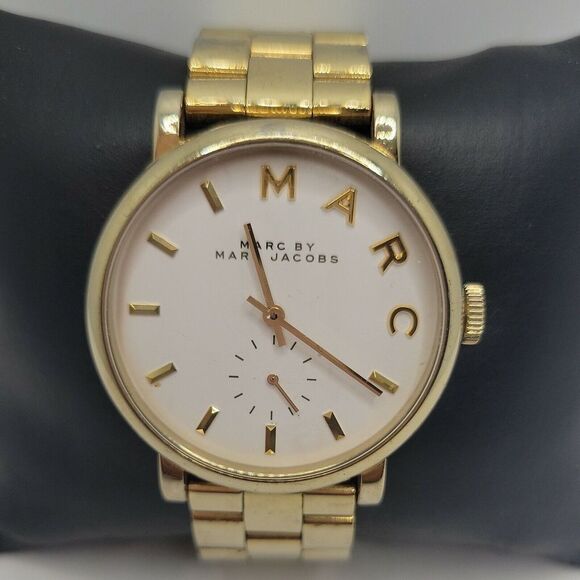 Marc by Marc Jacobs Baker MBM3243 Womens Stainless Steel Analog Dial Watch DE529 - Picture 1 of 10